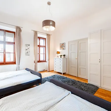New Huge Next Castle And Charles Bridge Apartment Prague