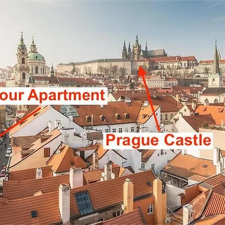 New Huge Next Castle And Charles Bridge Lägenhet Prag